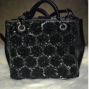 Michael Kors flora burst sequin crossbody bag